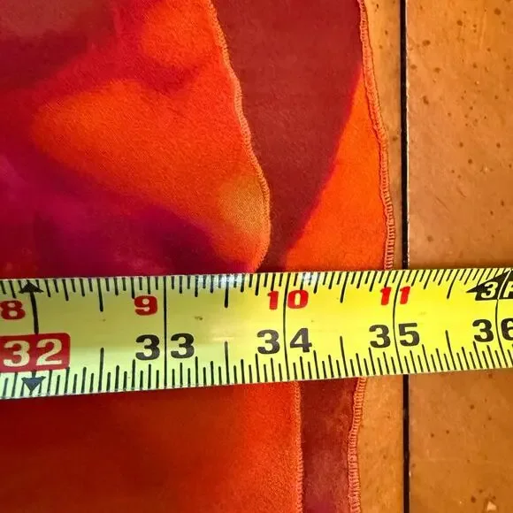 NWT Rat And Boa Dali Dress Tie Dye Open Back Mini Red Orange Size Small - Picture 15 of 15